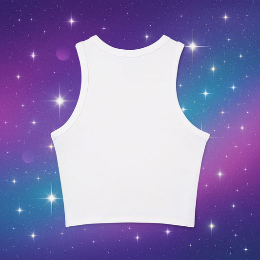 Racer Tank Top - Obsessed, Obviously: Sassy Cancer Zodiac